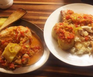 Receta de Pollo Sudado